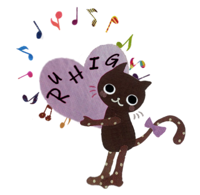 Black cat holeing heart